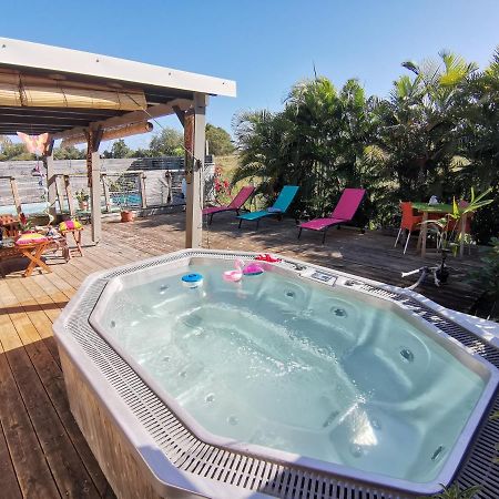 Bungalow La Perle - Jacuzzi - Piscine 생프랑수아 외부 사진