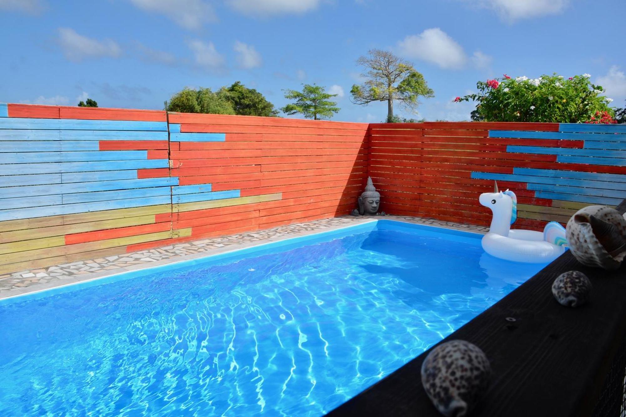 Bungalow La Perle - Jacuzzi - Piscine 생프랑수아 외부 사진