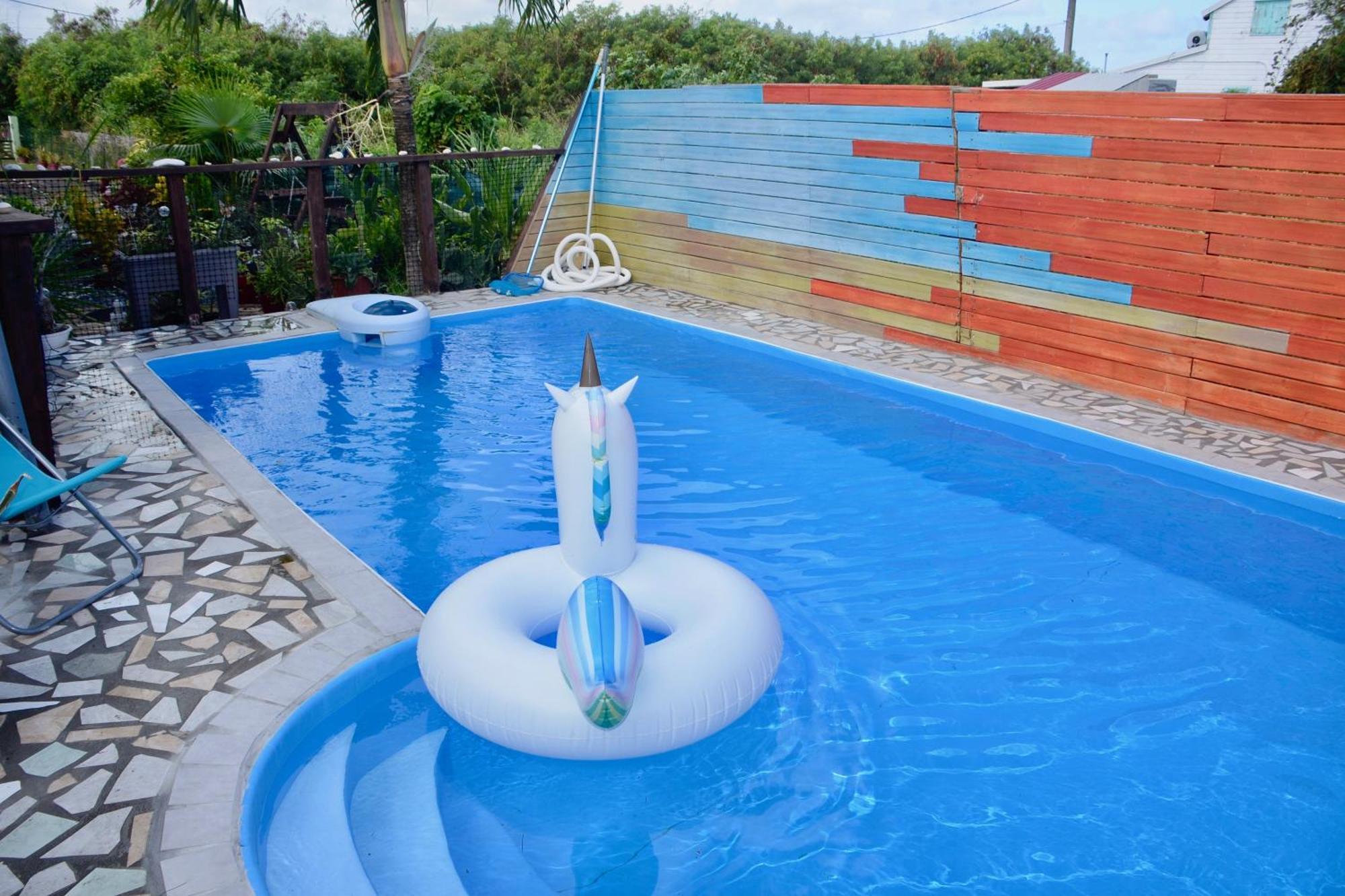 Bungalow La Perle - Jacuzzi - Piscine 생프랑수아 외부 사진